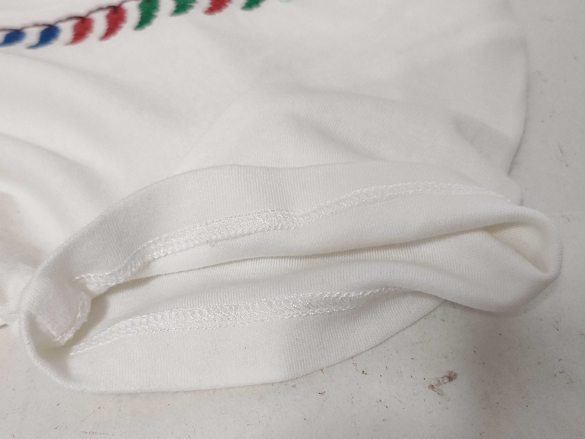 Christian Dior Galliano-era T-shirt with embroidered mirror detailing