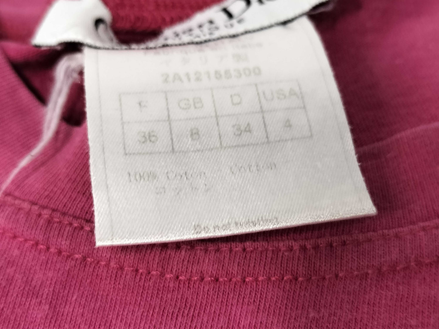 Christian Dior Galliano-era tank top