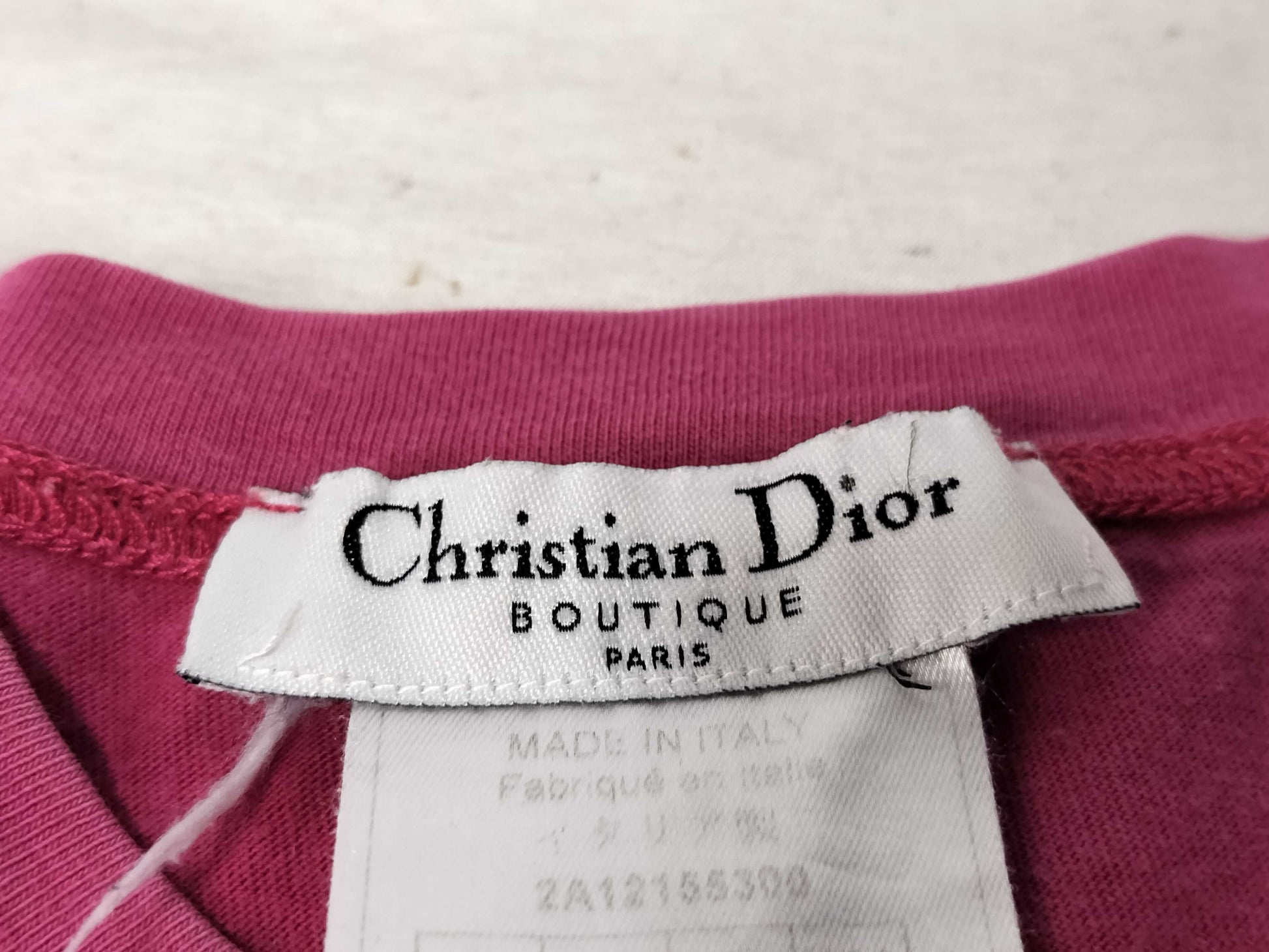 Christian Dior Galliano-era tank top
