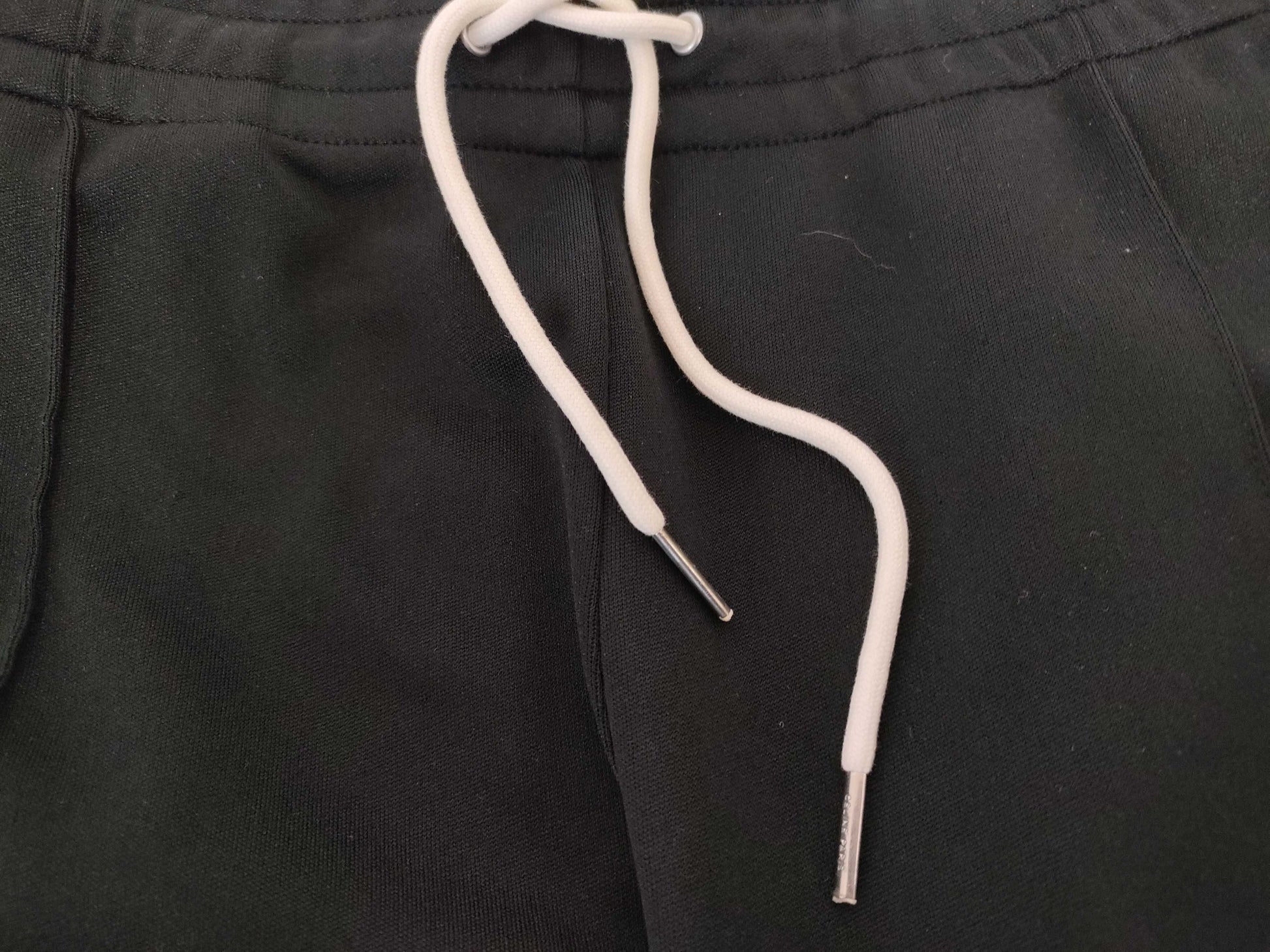 CELINE Triomphe Embroidered Jersey Pants, Current Black
