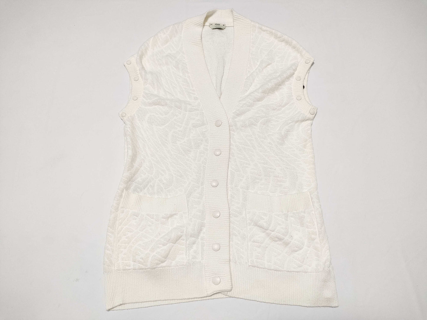 FENDI Zucca Vest Pile Current Tag Vest