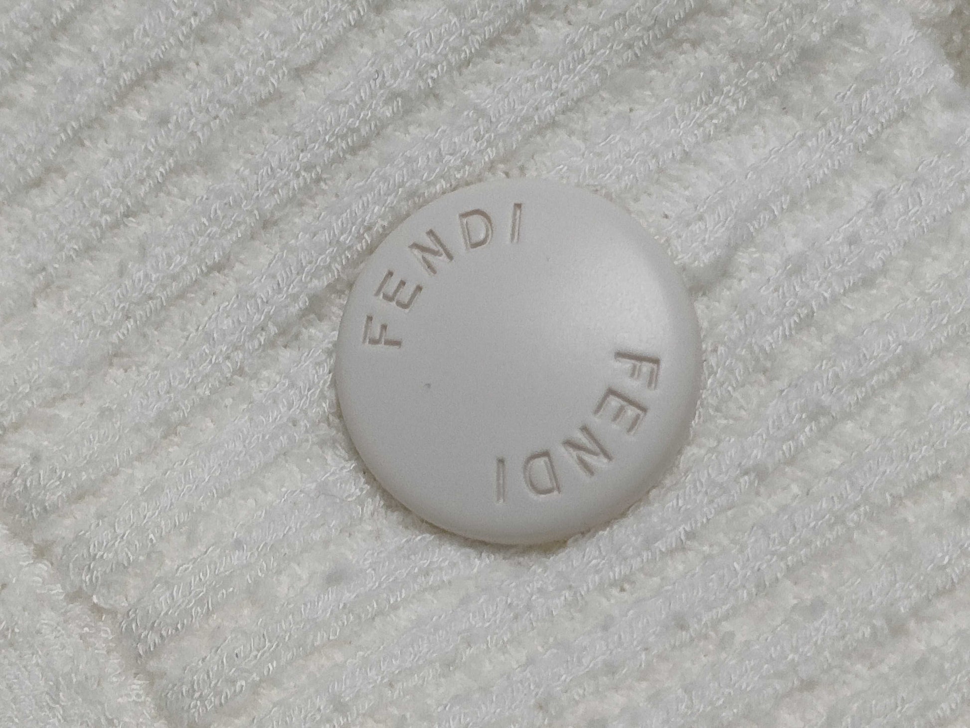 FENDI Zucca Vest Pile Current Tag Vest