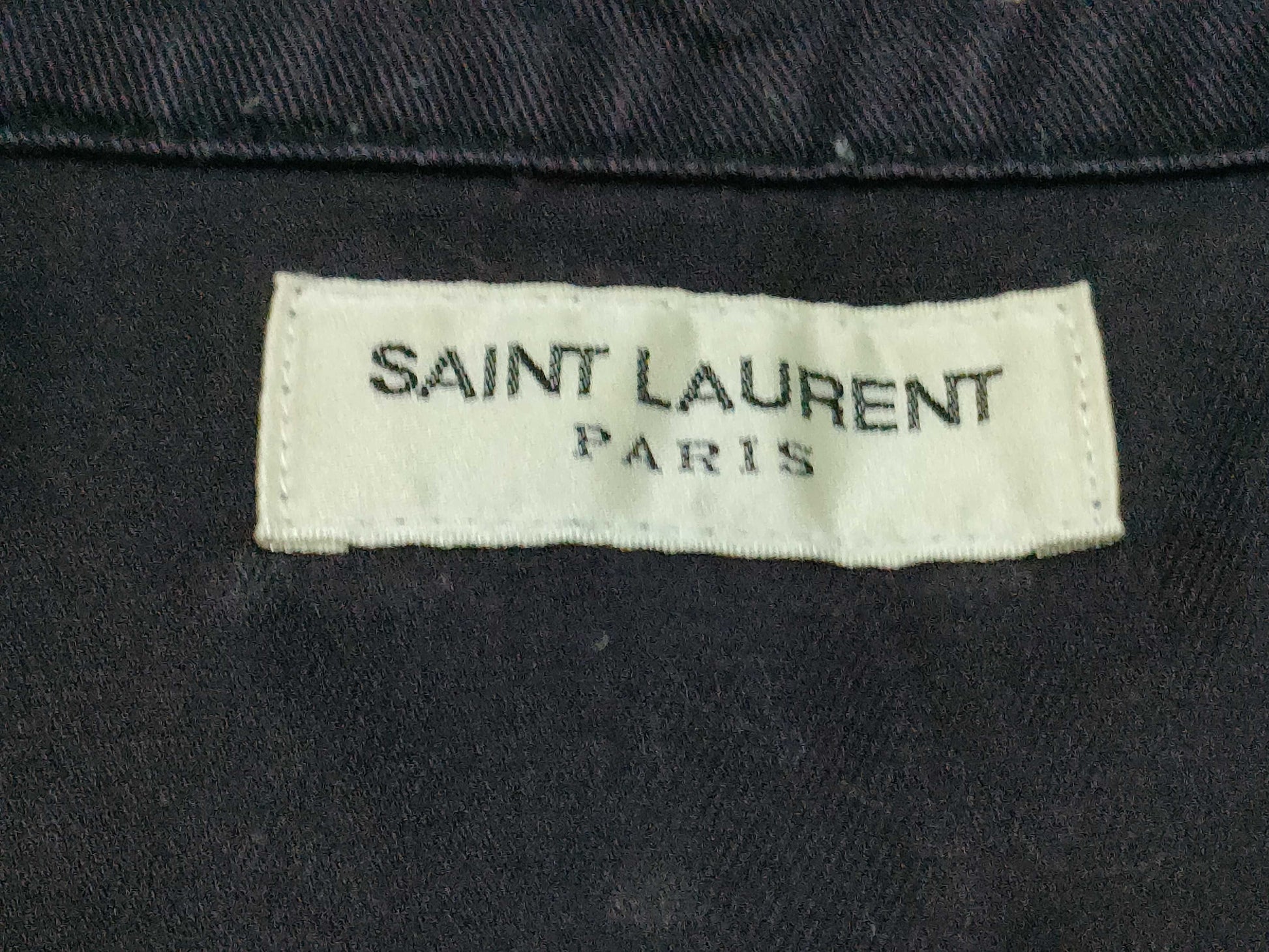 SAINT LAURENT SAINT LAURENT PARIS Men's Denim Shirt