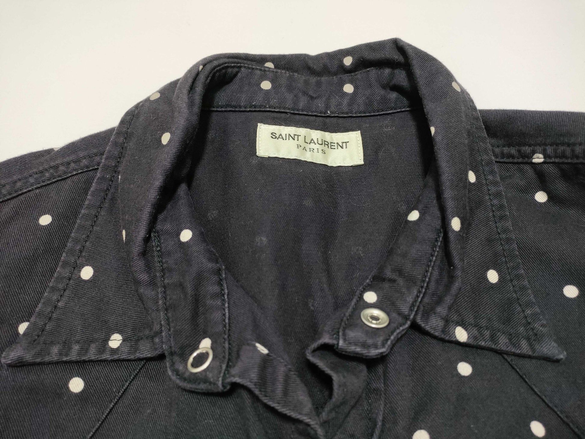 SAINT LAURENT SAINT LAURENT PARIS Men's Denim Shirt