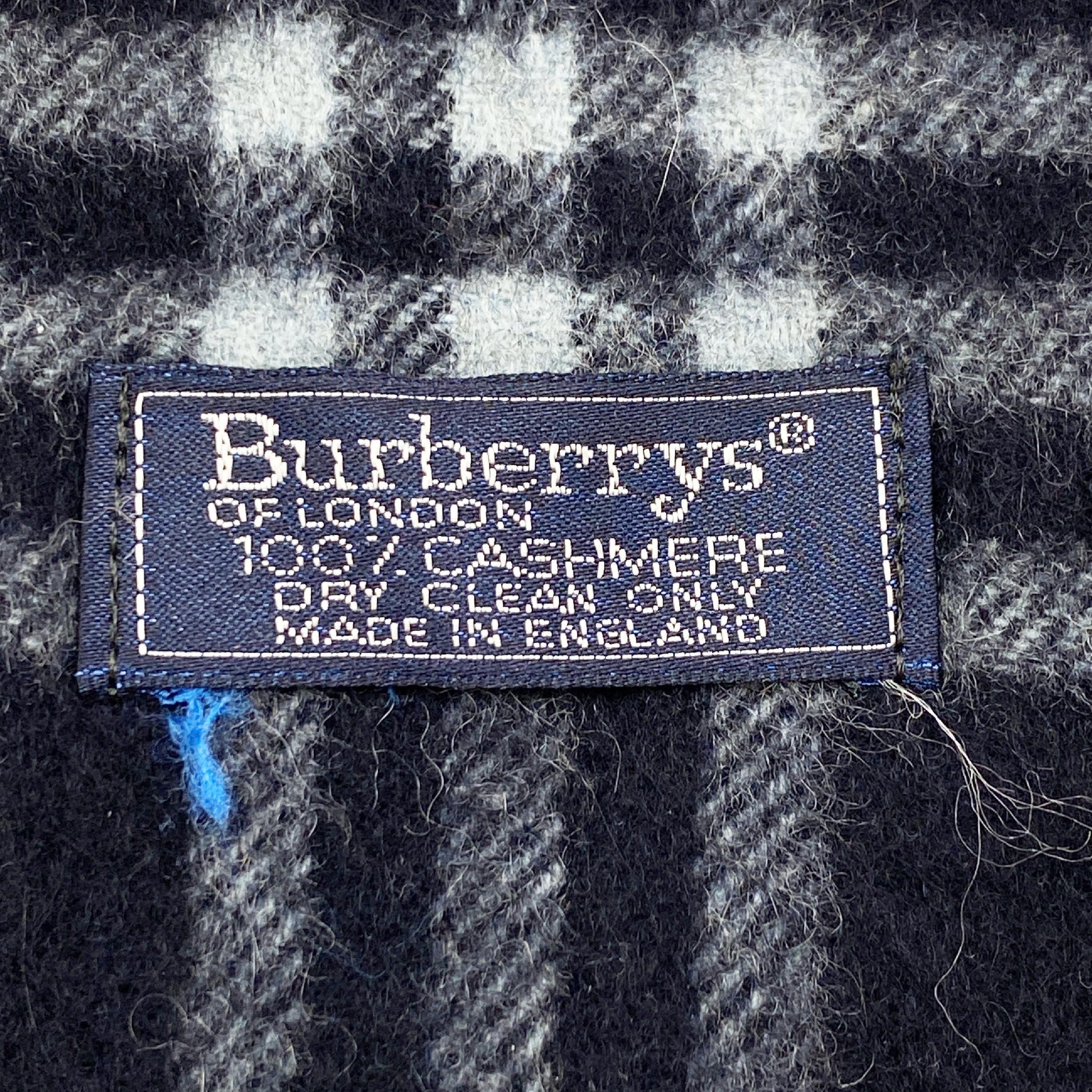 BURBERRY BURBERRY Scarf Cashmere Navy Other Accessories