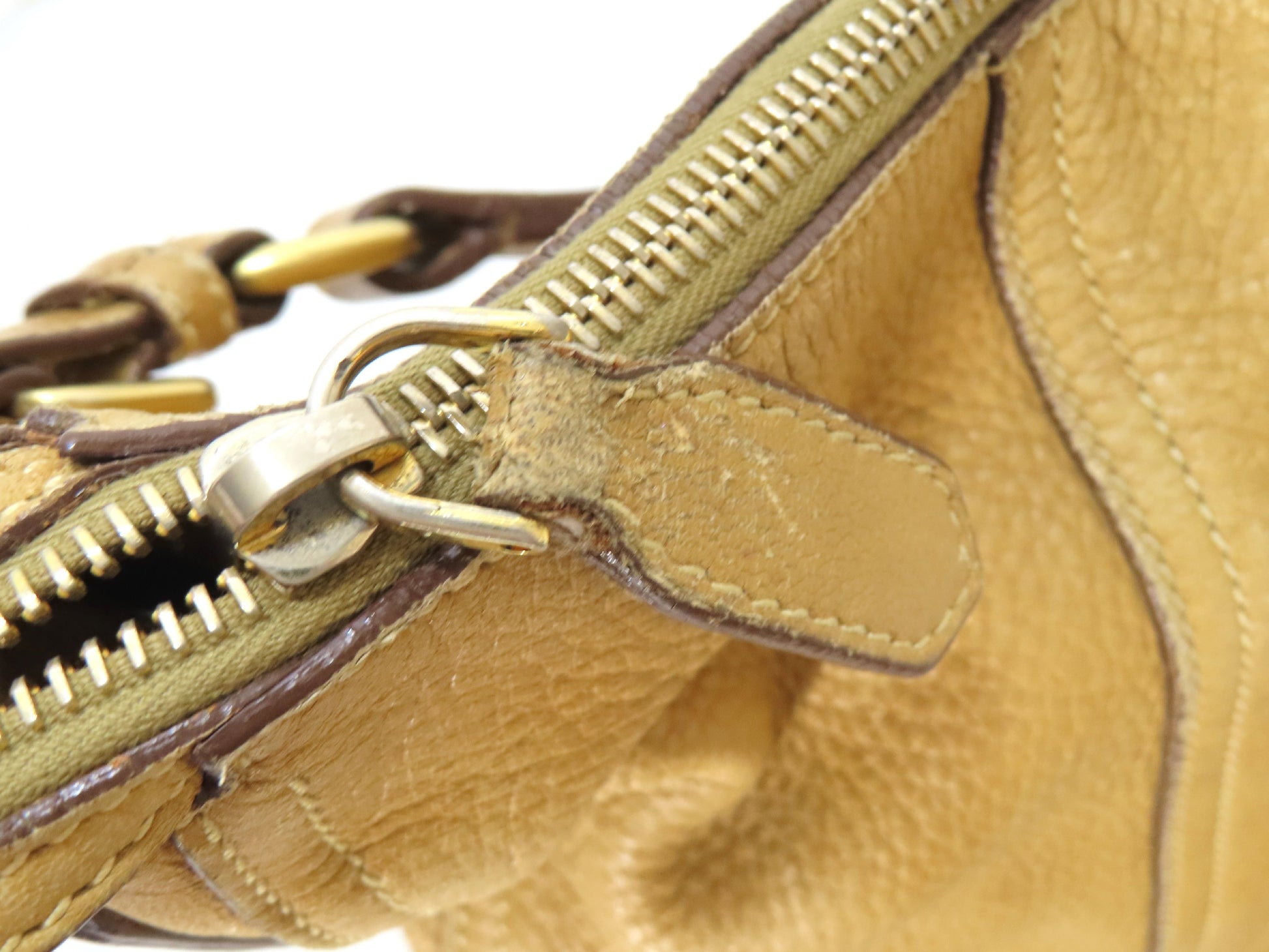 PRADA Prada Leather Brown Handbag