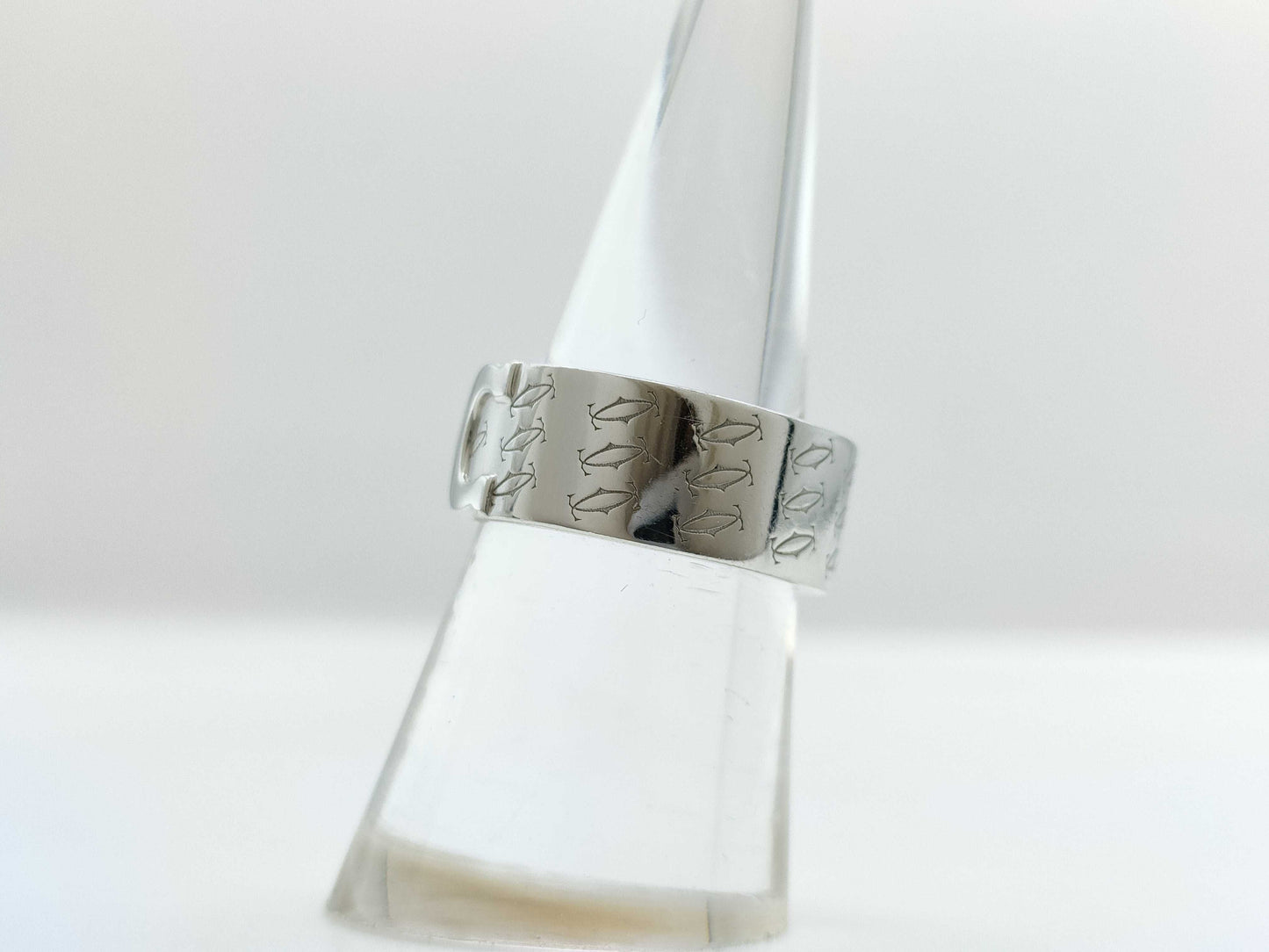 Cartier C2 Happy Birthday #52 WG 750 11.8g Ring 