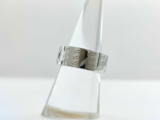 Cartier C2 Happy Birthday #52 WG 750 11.8g Ring 