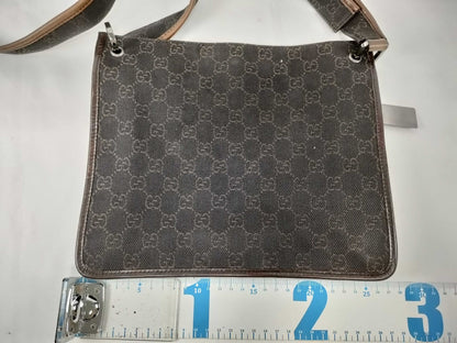 GUCCI GG Canvas Shoulder Bag