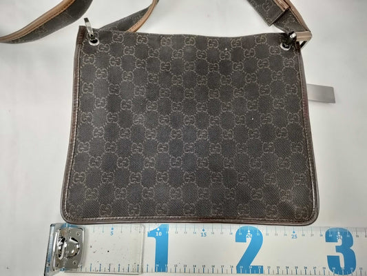 GUCCI GG Canvas Shoulder Bag