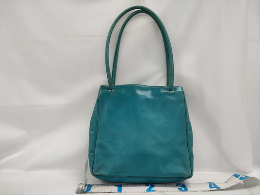 CHANEL CHANEL Leather Bag Blue Tote Bag