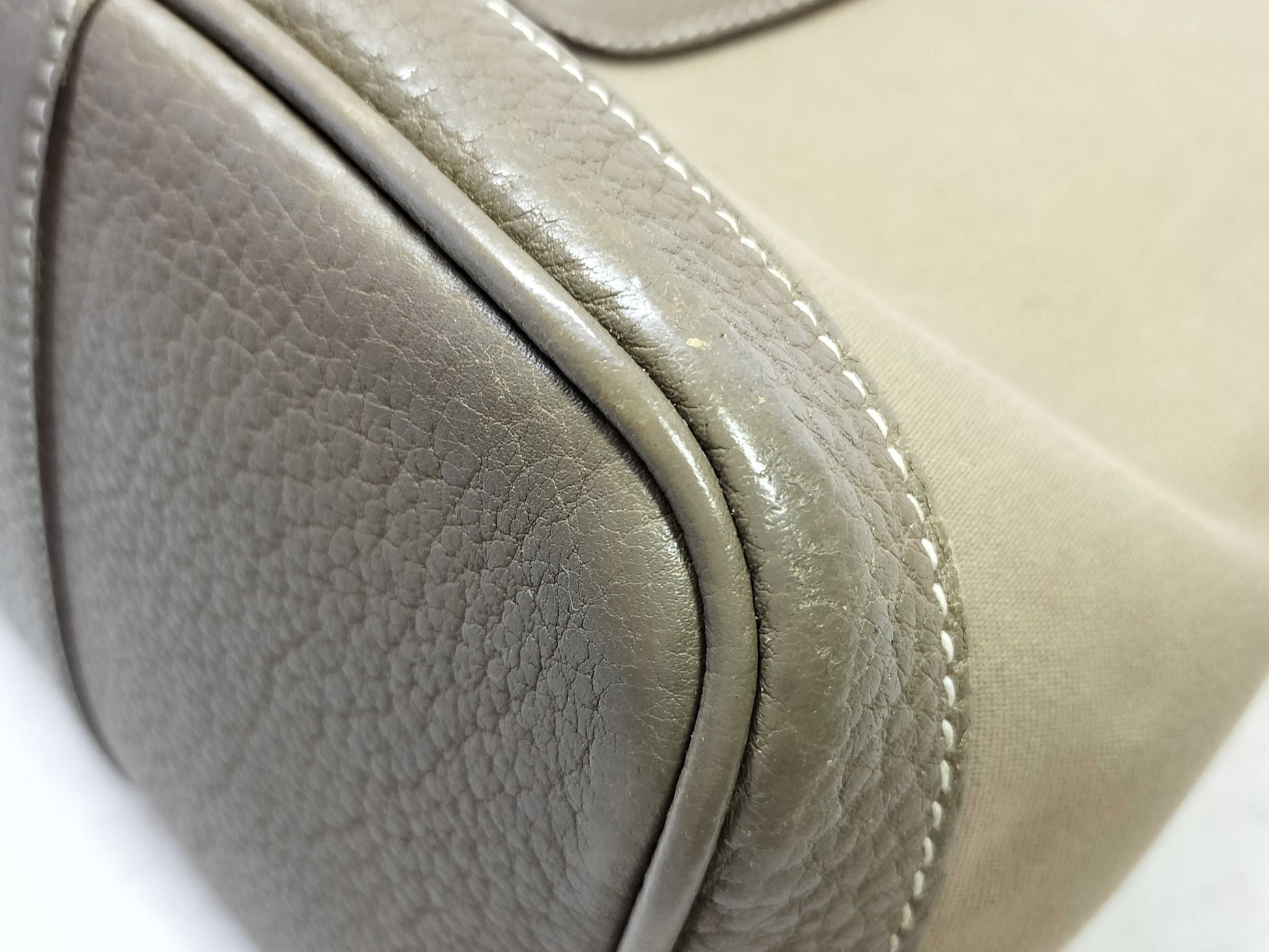 HERMES Garden Party Hermes Garden Party □Q engraved/Beige tote bag