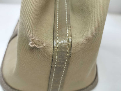 HERMES Garden Party Hermes Garden Party □Q engraved/Beige tote bag
