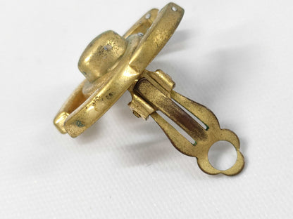 CHANEL Turn Lock Earrings