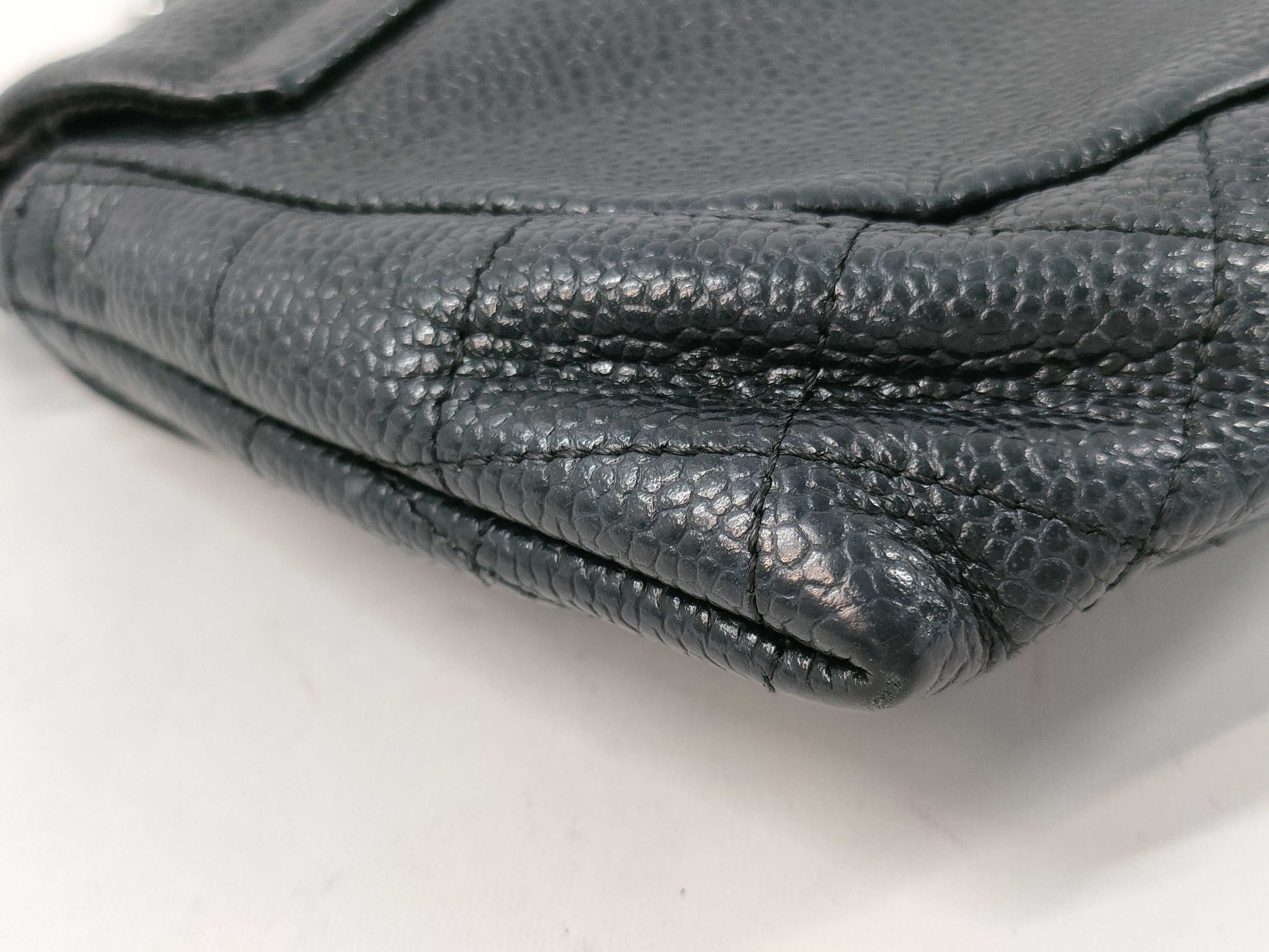 CHANEL Chain Wallet in Caviar Skin, Black, 15667711 Shoulder Bag