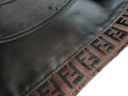 FENDI Zucchino shoulder bag with Zucca pattern