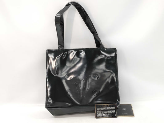 CHANEL Chanel enamel handbag 5381348 tote bag