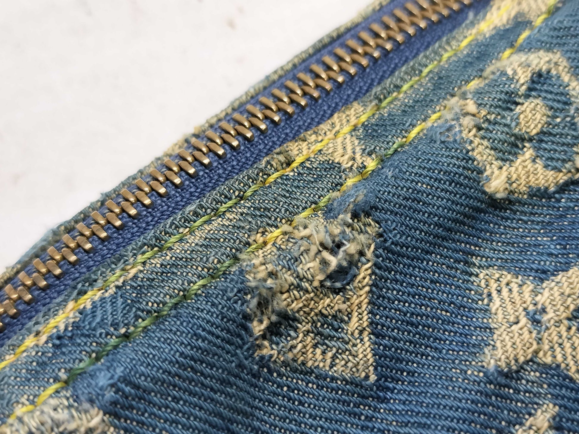 LOUIS VUITTON Monogram Denim LV Monogram Denim Baggy PM Shoulder Bag M95049 Shoulder Bag