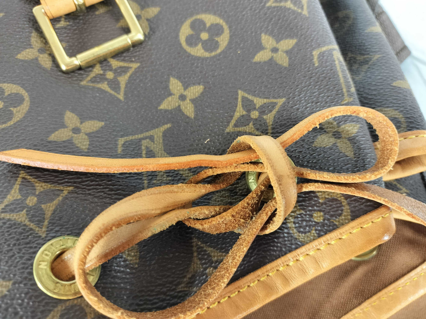 LOUIS VUITTON Monogram Louis Vuitton Montsouris GM Backpack