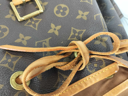 LOUIS VUITTON Monogram Louis Vuitton Montsouris GM Backpack
