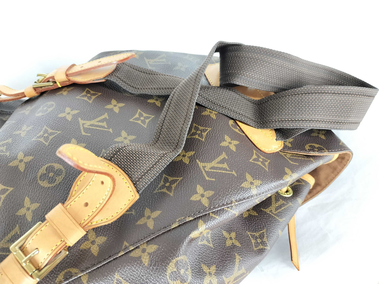LOUIS VUITTON Monogram Louis Vuitton Montsouris GM Backpack