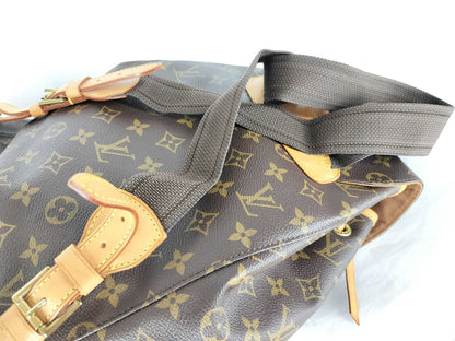 LOUIS VUITTON Monogram Louis Vuitton Montsouris GM Backpack