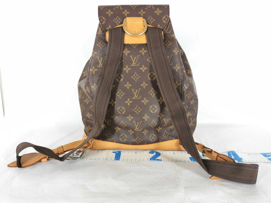 LOUIS VUITTON Monogram Louis Vuitton Montsouris GM Backpack