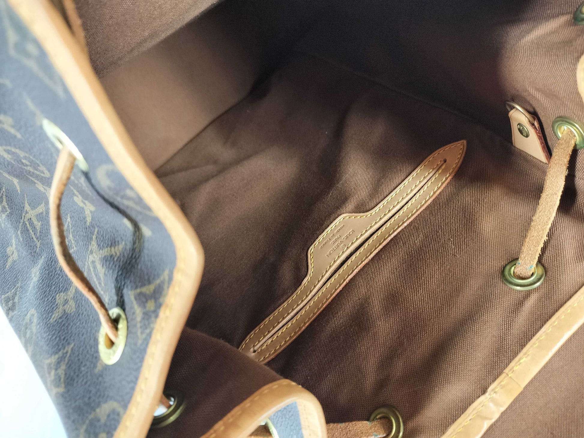 LOUIS VUITTON Monogram Louis Vuitton Montsouris GM Backpack