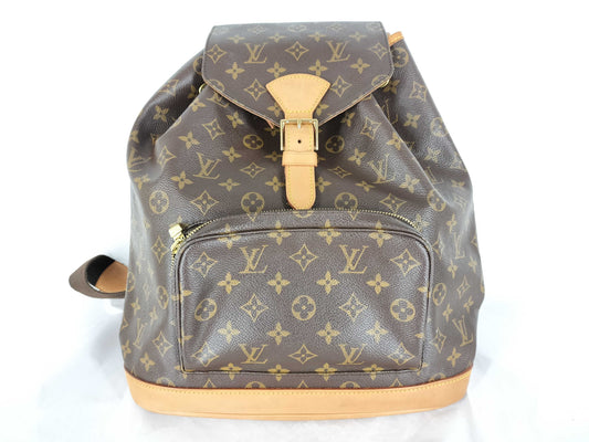 LOUIS VUITTON M51135 Louis Vuitton Montsouris GM M51135 MI0051 Backpack