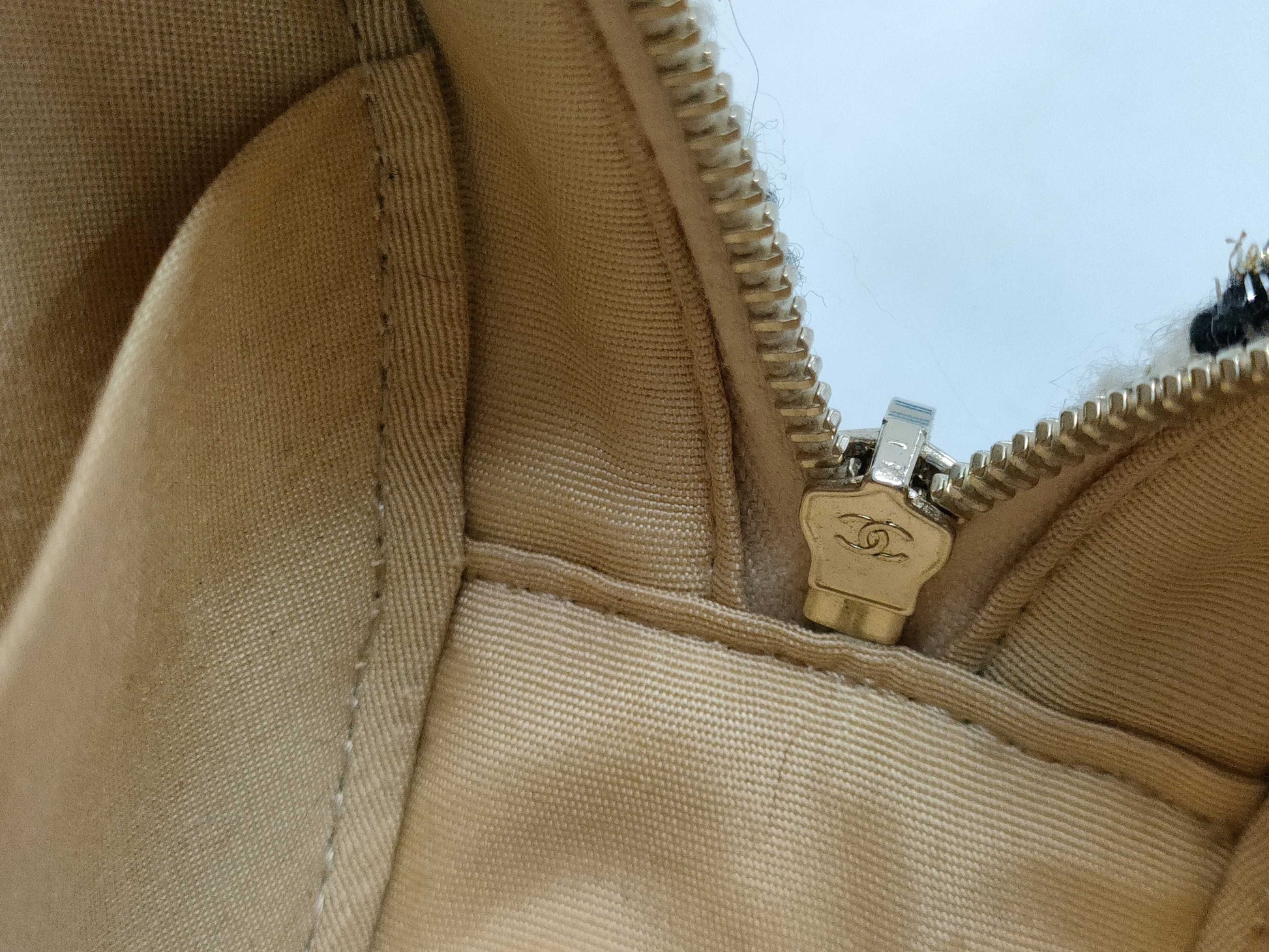 CHANEL Round Shoulder Bag with Seal