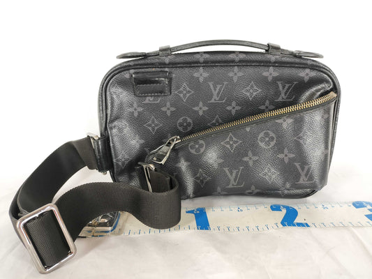 LOUIS VUITTON M42906 Monogram Louis Vuitton Bum Bag/M42906 Pouch