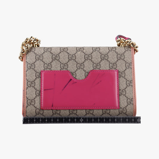 GUCCI Padlock Multicolor PVC Coated Canvas Shoulder Bag 409487D019265091