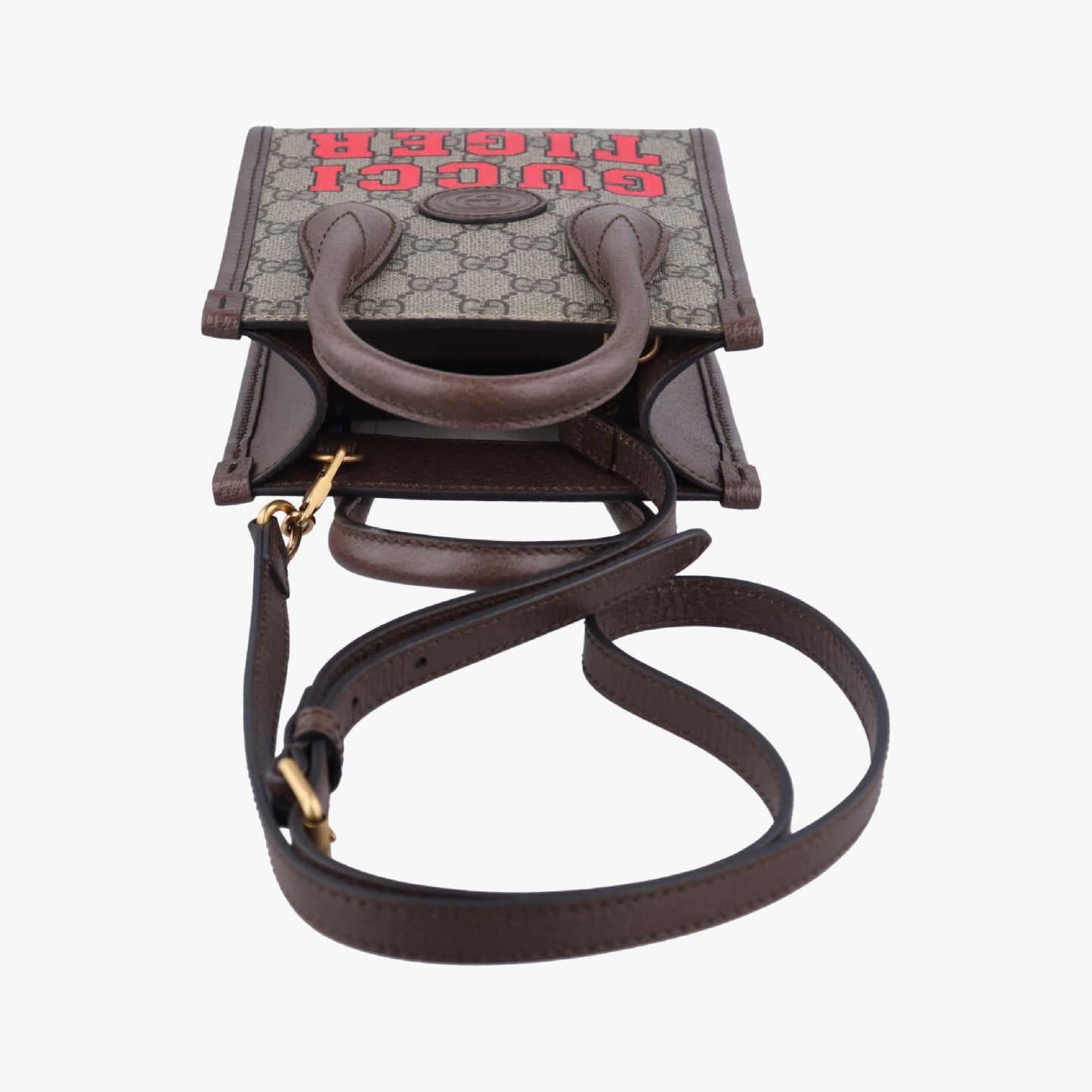 GUCCI Interlocking G Multicolor Canvas Shoulder Bag 671623H036858671