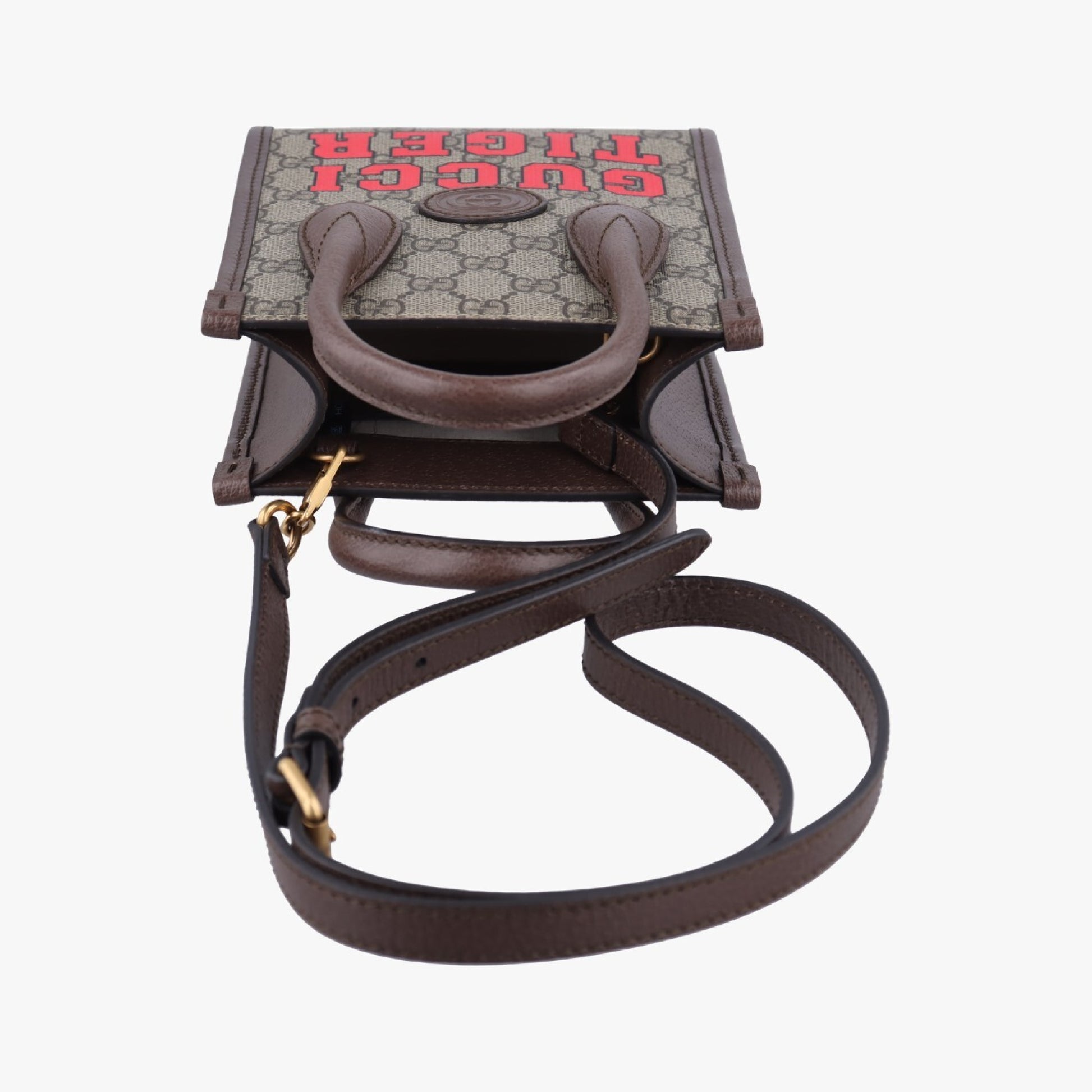GUCCI Interlocking G Multicolor Canvas Shoulder Bag 671623H036858671