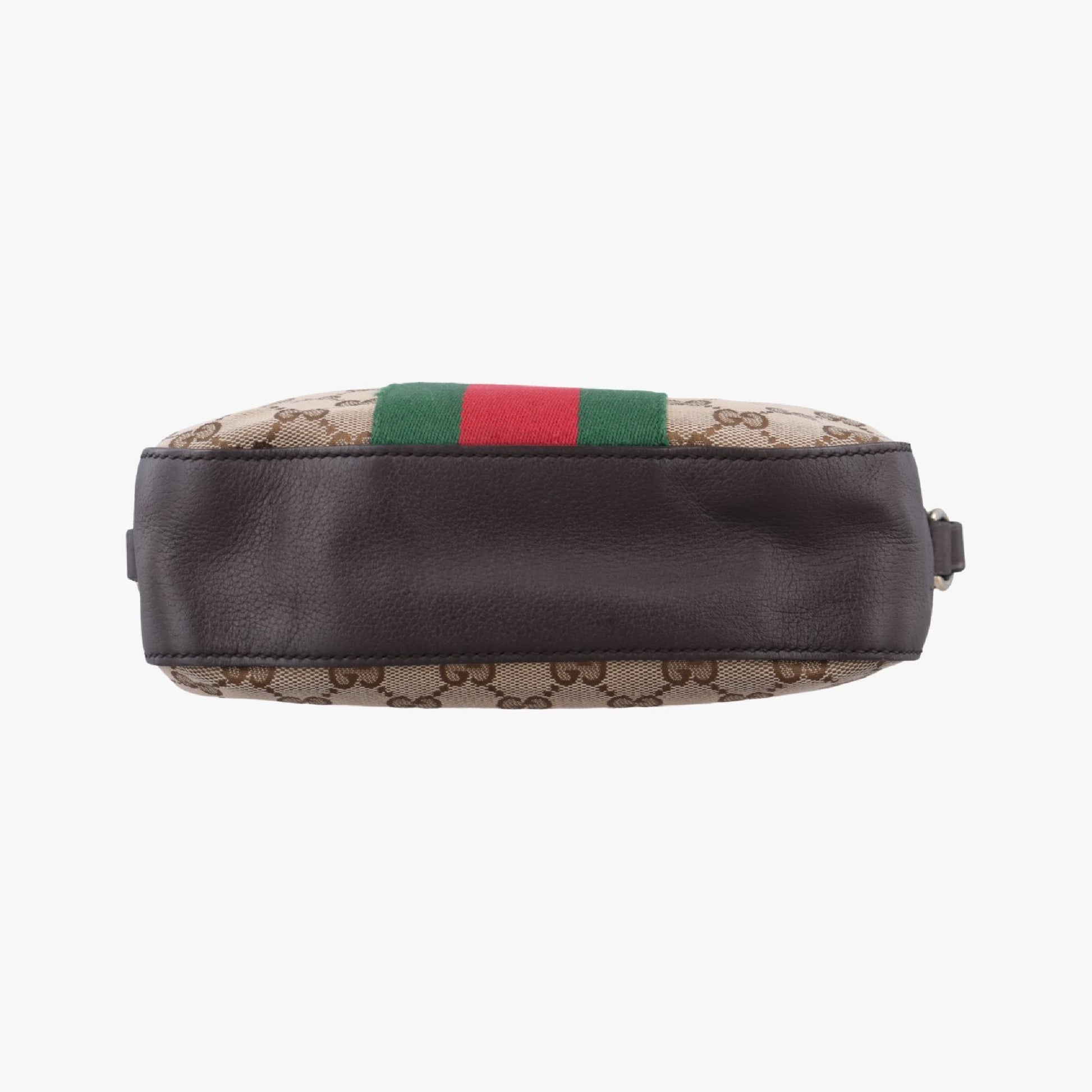 GUCCI Bee Web Multicolor Canvas and Leather Shoulder Bag 412008I019342450