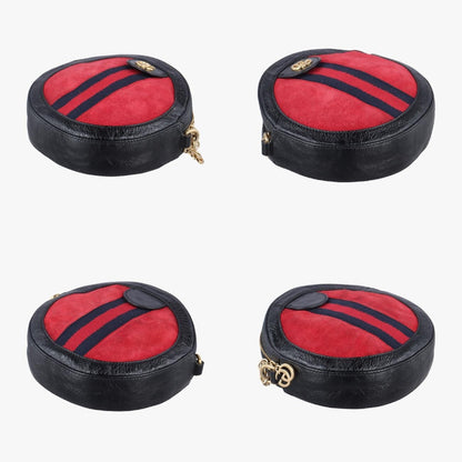 GUCCI Ophidia Multicolor Suede Shoulder Bag 550618G026412671