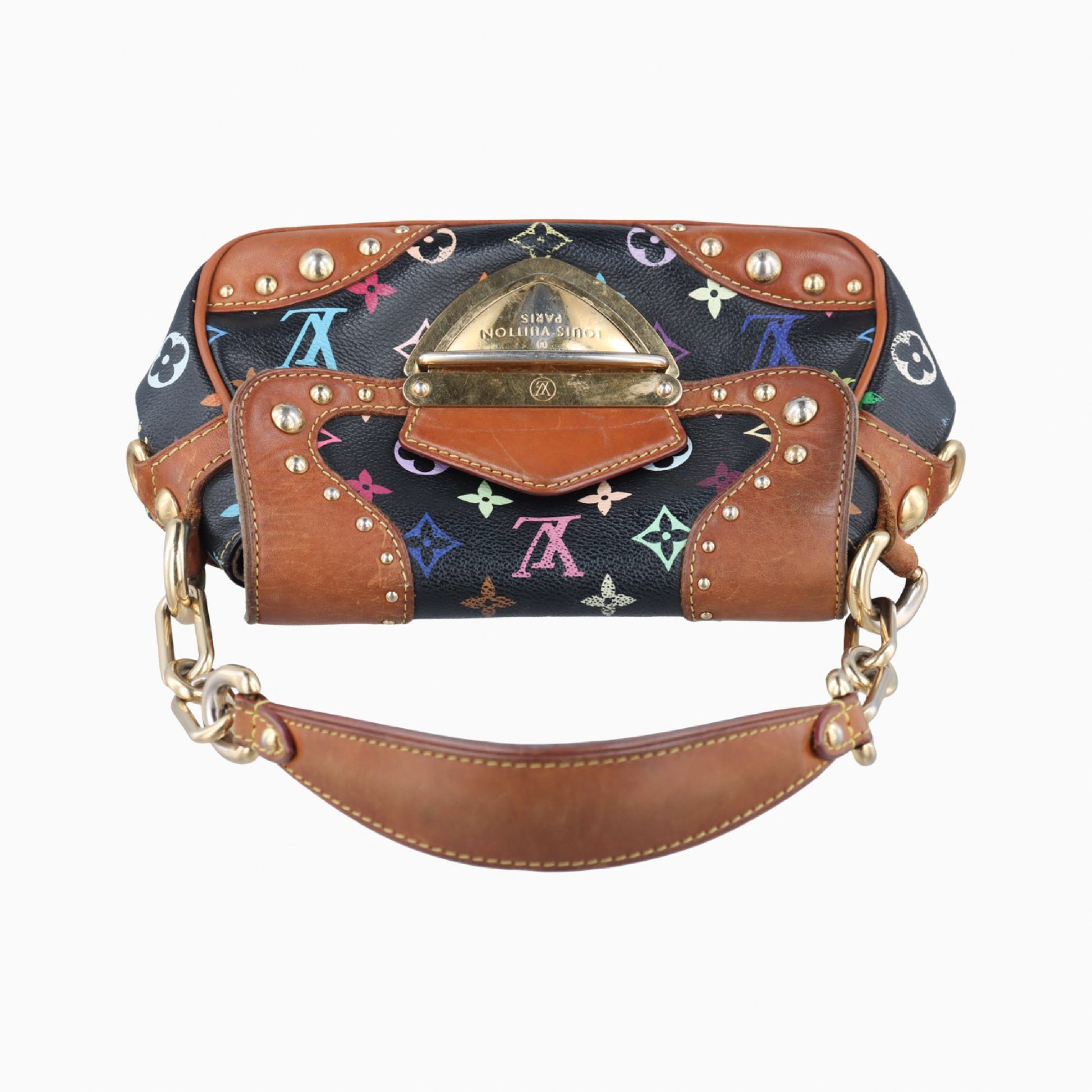 LOUIS VUITTON Marilyn Noir Monogram Multicolore M40128MI5017 Shoulder Bag