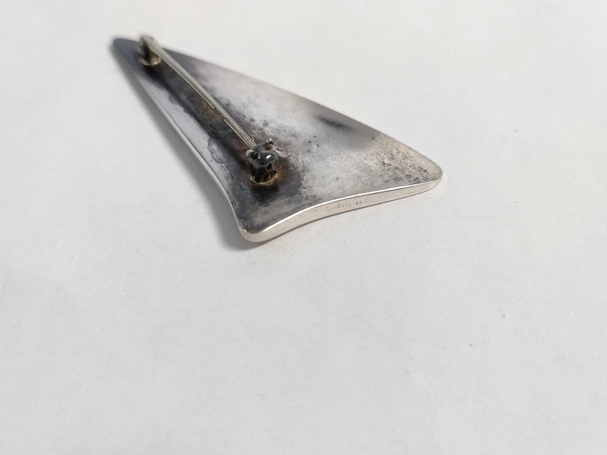 Georg Jensen 327 Triangle Brooch 925