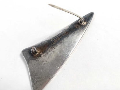 Georg Jensen 327 Triangle Brooch 925