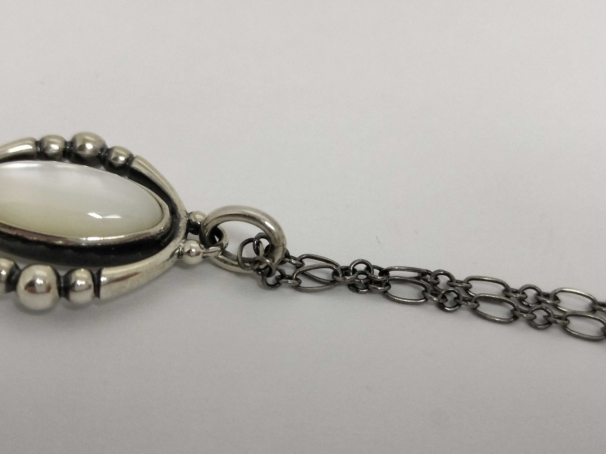 Georg Jensen 1988 2012 Mother of Pearl 925 Necklace
