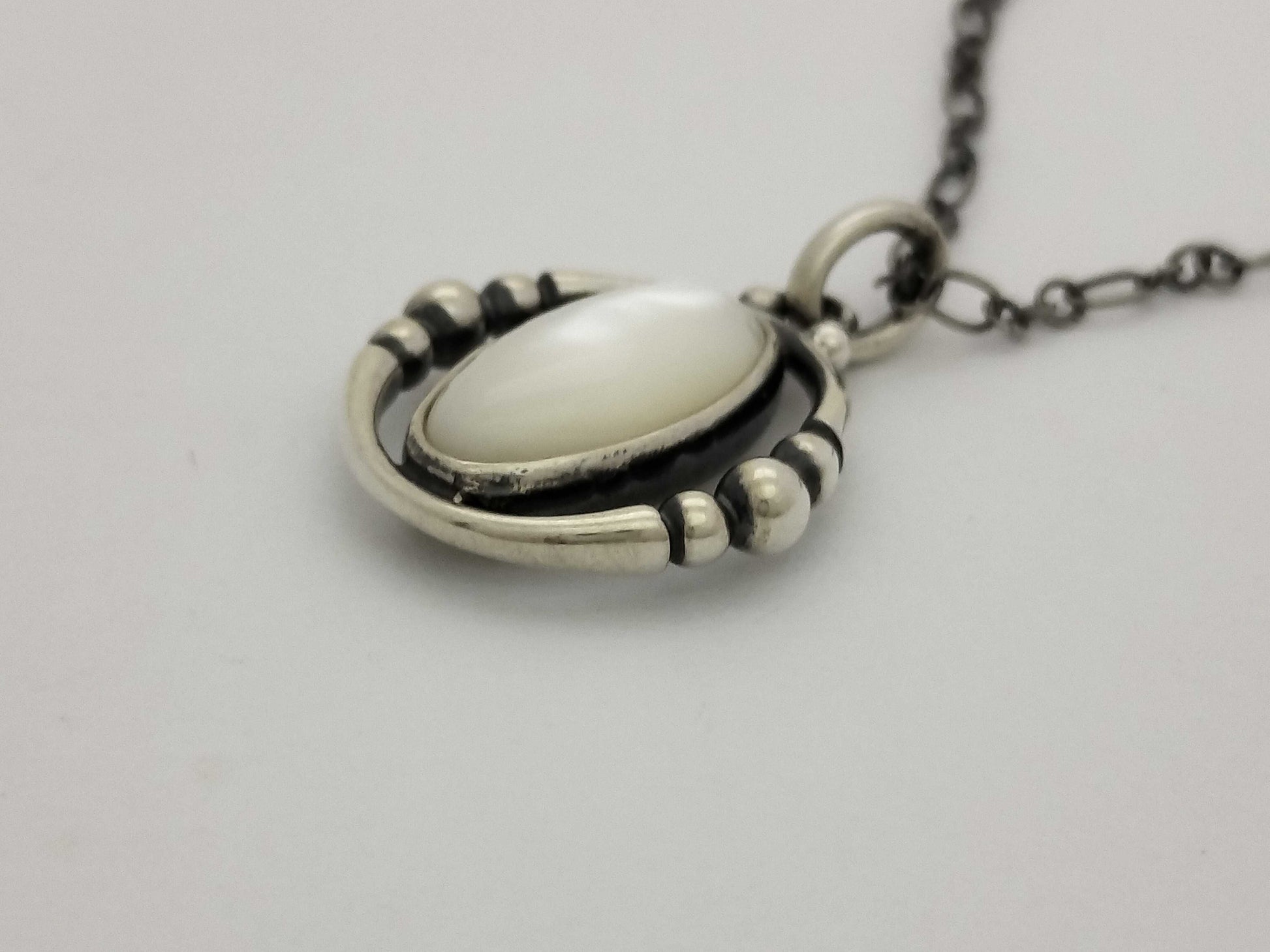 Georg Jensen 1988 2012 Mother of Pearl 925 Necklace