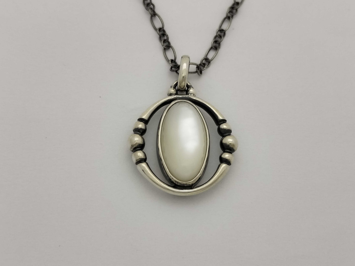 Georg Jensen 1988 2012 Mother of Pearl 925 Necklace
