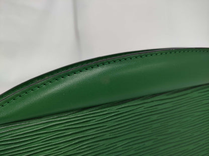 LOUIS VUITTON M48407 Epitrus Crete Borneo Green Leather Second Clutch Bag