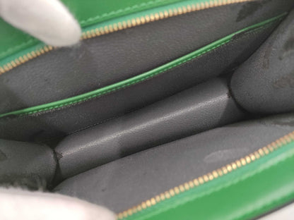 LOUIS VUITTON M48407 Epitrus Crete Borneo Green Leather Second Clutch Bag