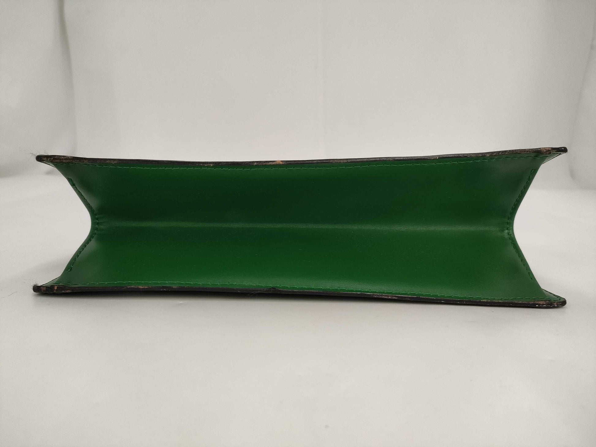 LOUIS VUITTON M48407 Epitrus Crete Borneo Green Leather Second Clutch Bag