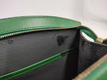LOUIS VUITTON M48407 Epitrus Crete Borneo Green Leather Second Clutch Bag