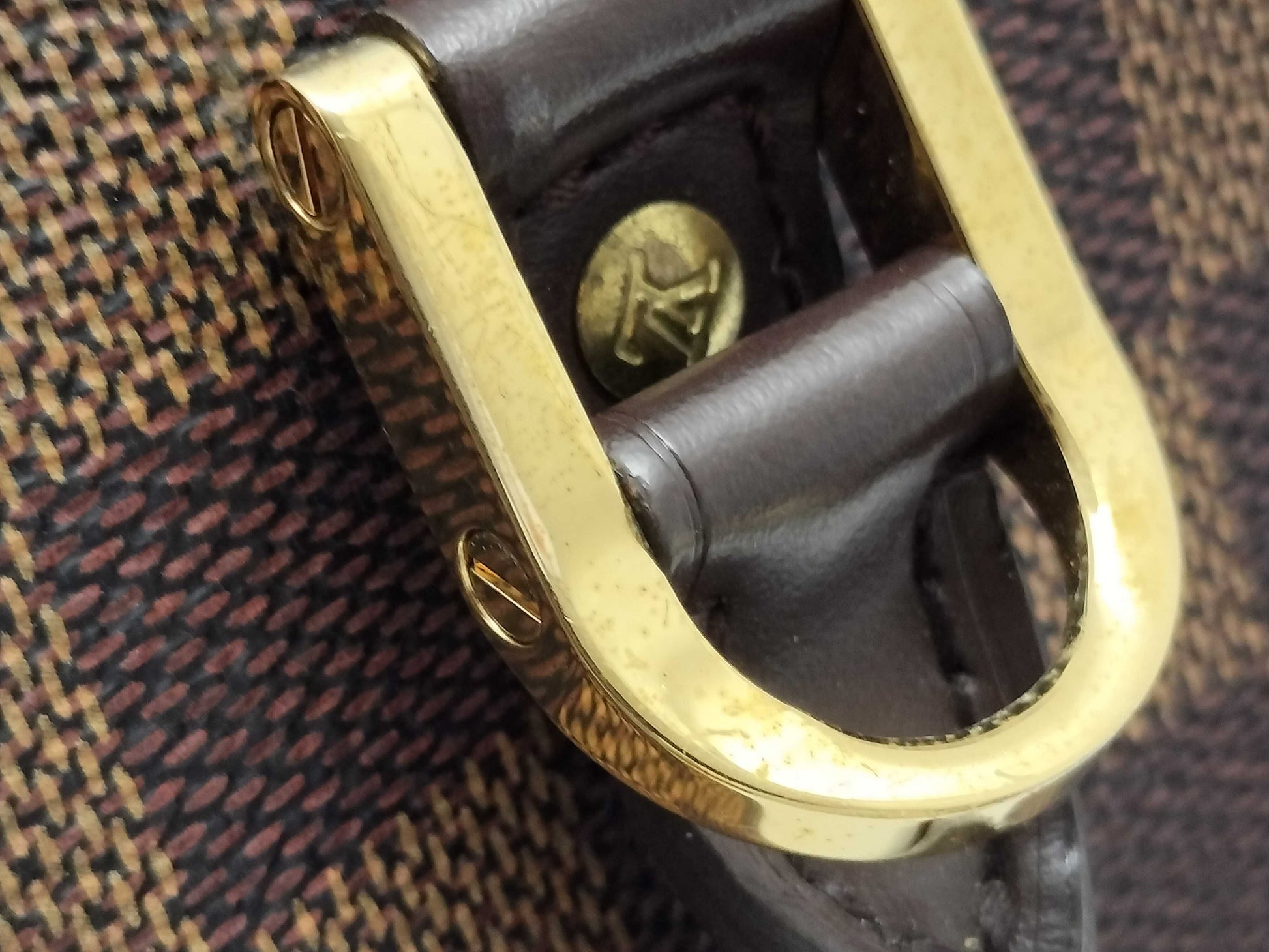 LOUIS VUITTON N41436 Damier Louis Vuitton Damier Rivera Mini Handbag