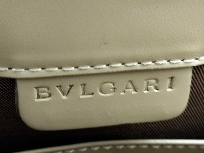 BVLGARI Bulgari Leather 2-Way Handbag Shoulder Bag Turnlock Handbag