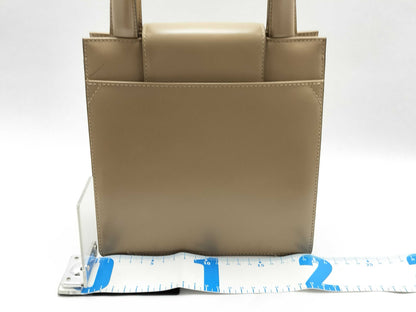 BVLGARI Bulgari Leather 2-Way Handbag Shoulder Bag Turnlock Handbag