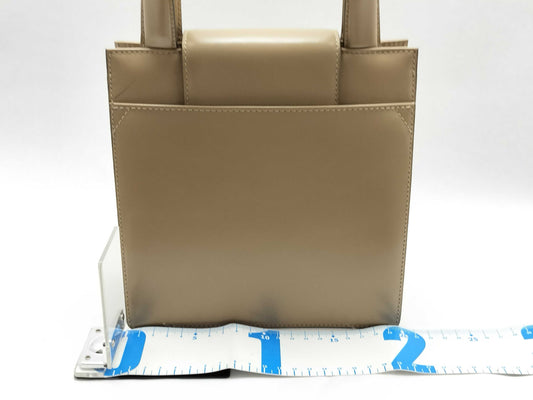 BVLGARI Bulgari Leather 2-Way Handbag Shoulder Bag Turnlock Handbag